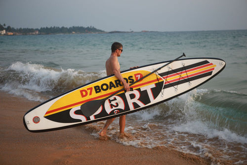 Tabla de SUP hinchable - DISCOVER D7 12.6 - BS Marine - de paseo / de surf