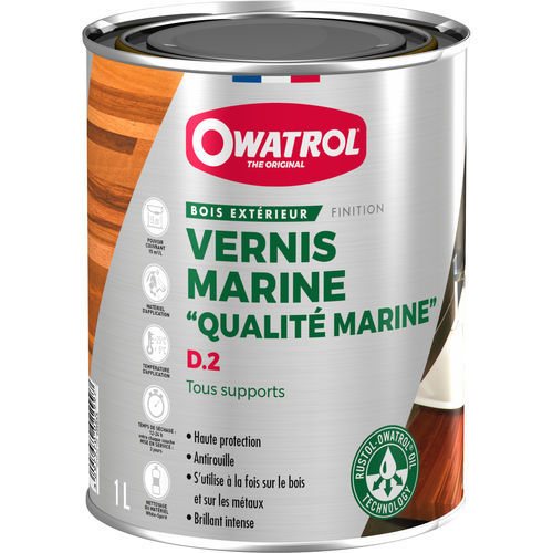 Barniz para barco - DEKS OLJE D.2 - DURIEU GROUP - para madera exótica / brillante / resistente a los UV