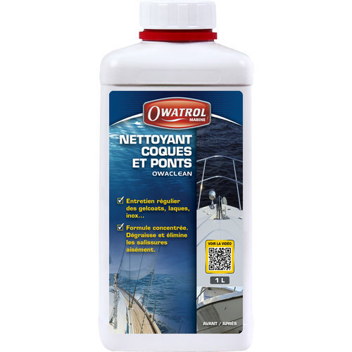 Limpiador multisuperficies - OWACLEAN - DURIEU GROUP - para casco / para cubierta / para barco