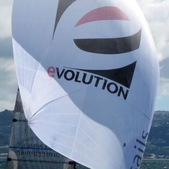 Spinnaker asimétrico - A series - Evolution Sails - para velero de carrera / corte triradiale