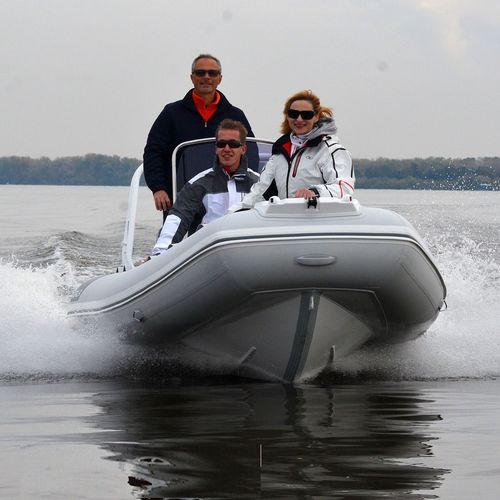 Embarcación neumática fueraborda - A450L - GALA MARINE INTERNATIONAL In - semirrígida / open / de pesca