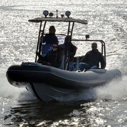 Embarcación neumática fueraborda - V650 - GALA MARINE INTERNATIONAL In - semirrígida / con consola central / open