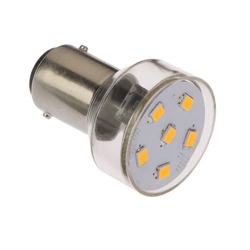 Bombilla LED para barco - Ba15S-R06-WW - NauticLED