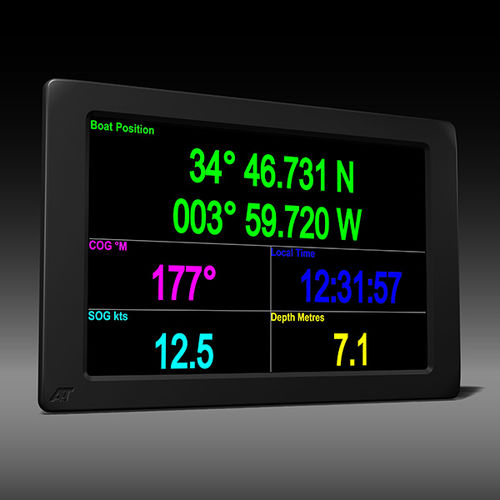 Visualizador para velero de regata - ATBFD series - A T Instruments Ltd - para yate / multiusos / digital
