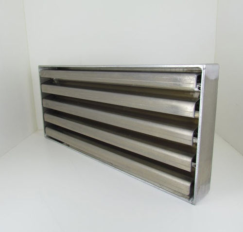Rejilla de ventilación para yate - NAUTICOLIVER S.r.l. - de acero inoxidable
