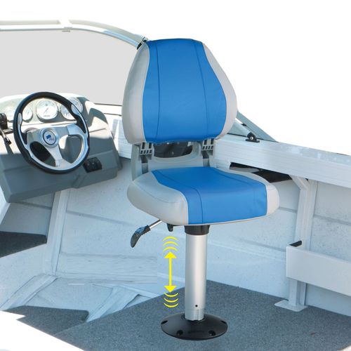 Pie para asiento para barco - MA 776 series - OCEANSOUTH - marino / ajustable / con amortiguador