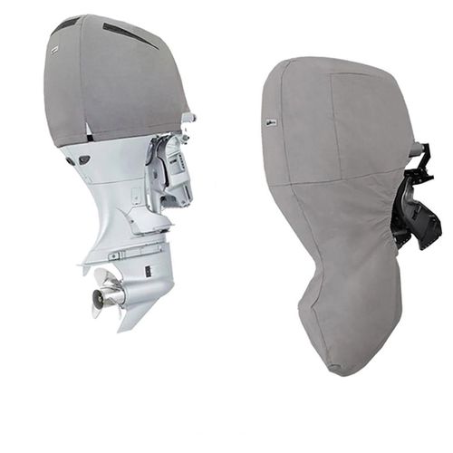 Funda protectora de barco - H00-C - OCEANSOUTH - de motor fueraborda / gris