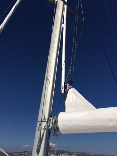 Botavara enrollador - Petitjean Composites - para sailing-yacht / para velero / a medida