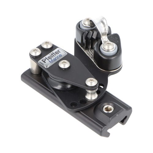 Control de carro de escota de génovas - 7750302 - Pfeiffer Marine GmbH - simple / con mordaza integrada