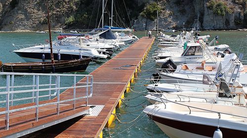 Pantalán flotante - SYSTEM GROUP MARINE - de amarre / para puerto deportivo / para puerto