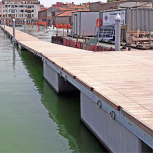 Pantalán flotante - SYSTEM GROUP MARINE - de amarre / para puerto deportivo / para puerto