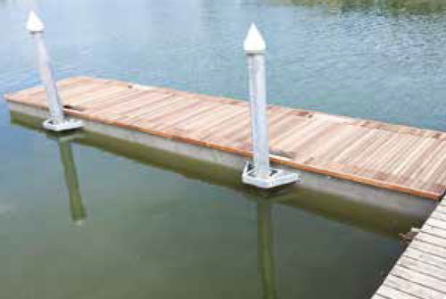 Pantalán flotante - SYSTEM GROUP MARINE - de amarre / para puerto deportivo / de hormigón