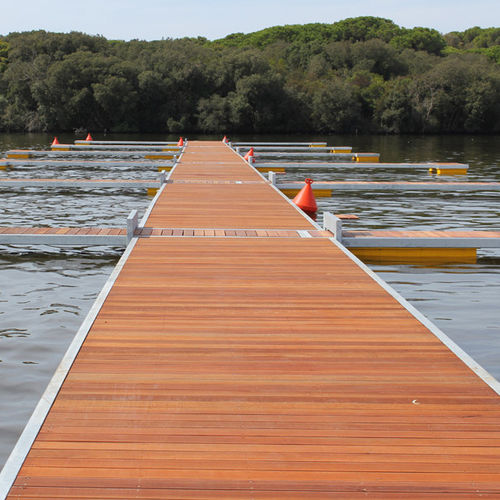 Pantalán flotante - SYSTEM GROUP MARINE - de amarre / para puerto deportivo / para canoa-kayak