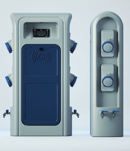 Torreta de iluminación - RP One Plus - SYSTEM GROUP MARINE - de información / de suministro eléctrico / de suministro de agua