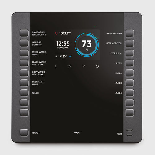 Panel de mando y control para yate - NEREIDE 2 - SIMARINE - para velero / de achique / para bomba