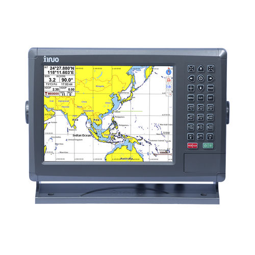 Instrumento multifuncional marino plotter - XF-1069 - Xinuo Information Technology (Xiamen) Co.,Ltd - GPS / marino / de color