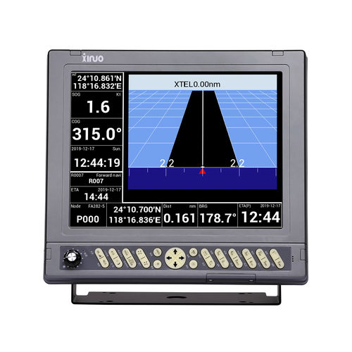 Instrumento multifuncional marino plotter - HM-5812 - Xinuo Information Technology (Xiamen) Co.,Ltd - GPS / marino / de color