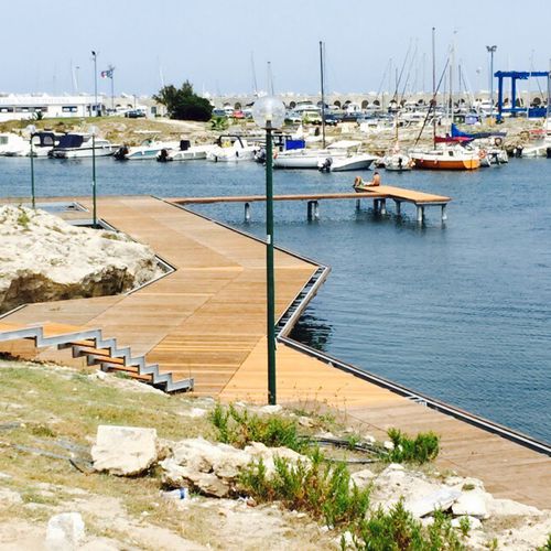 Pantalán de amarre - PONTILE FISSO - Nuova Metalmeccanica srl - marine division - para la pesca / para puerto deportivo / para puerto