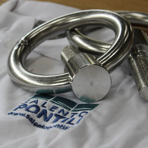 Anillo de amarre - ANELLO DI ORMEGGIO - Nuova Metalmeccanica srl - marine division - redondo / de acero zincado