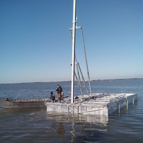 Plataforma flotante - PIATTAFORMA DA LAVORO - Nuova Metalmeccanica srl