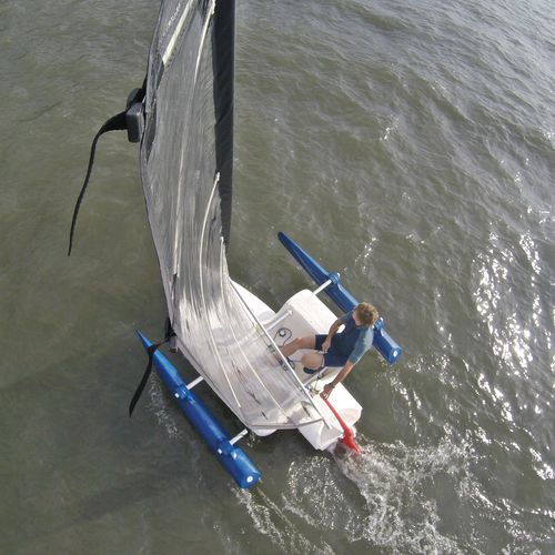 Barco de vela ligera individual - MAORA - L' AQUAPHILE sarl - doble / de recreo / para escuela