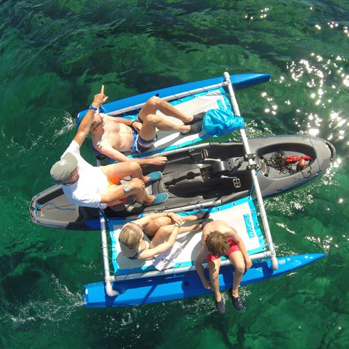 Kayak sit-on-top - PEDAYAK TRIO - L' AQUAPHILE sarl - de recreo / de travesía / de pesca