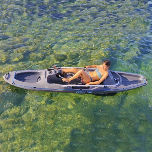 Kayak sit-on-top - PEDAYAK - L' AQUAPHILE sarl - de recreo / de travesía / de pesca
