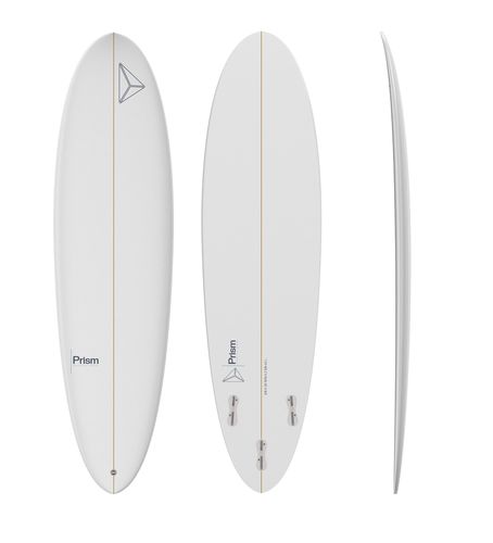 Tabla de surf shortboard - Mid Length 6'8 ESSENTIAL SERIES FCS 2 - Prism Surfboards - egg / nivel intermedio / nivel experto