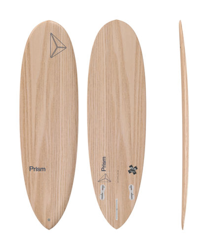 Tabla de surf longboard - Mini-long 6’4 ORIGINAL SERIES FCS2 - Prism Surfboards - nivel intermedio / nivel experto / PSE