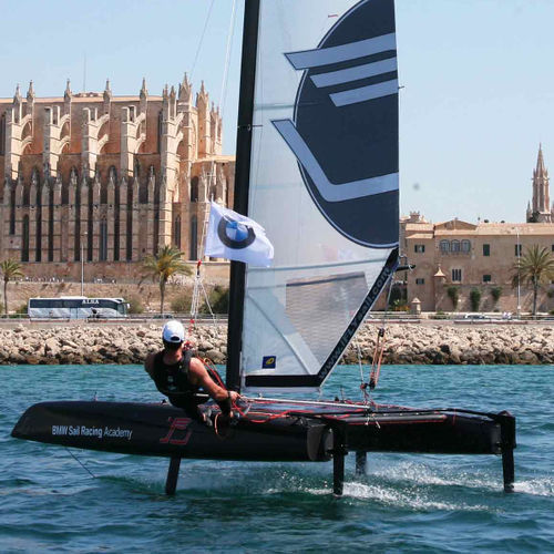 Catamarán deportivo con foil - 15 - CEC Catamarans / iFLY - doble / de carbono