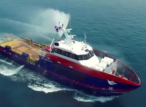 Buque de servicio offshore de transporte de tripulación - SHARKS SERIES - Dundee Marine & Industrial Services Pte Ltd - de suministros