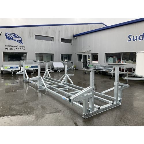 Cuna para barco - SUD OUEST REMORQUES - para barco de motor / para velero / ajustable