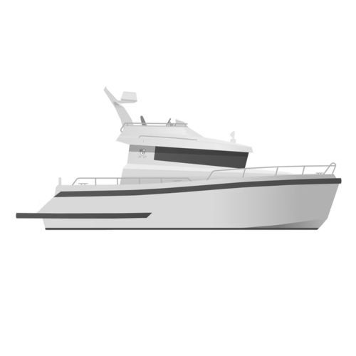Barco cabinado intraborda - BY30  - Brizo Yachts - con fly / con camarote / con solárium