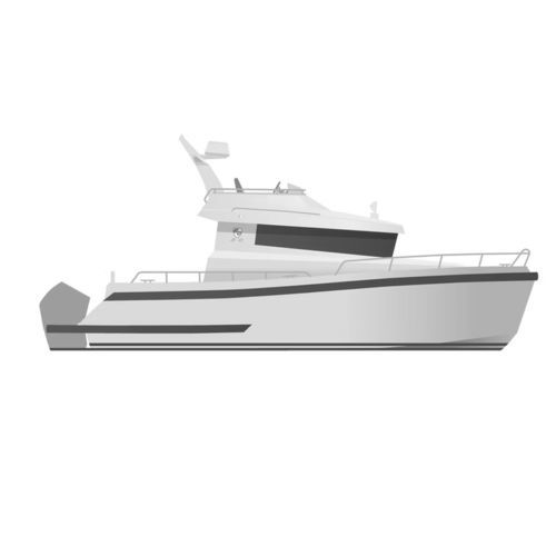 Barco cabinado fueraborda - BY30 OB - Brizo Yachts - con fly / con camarote / con solárium