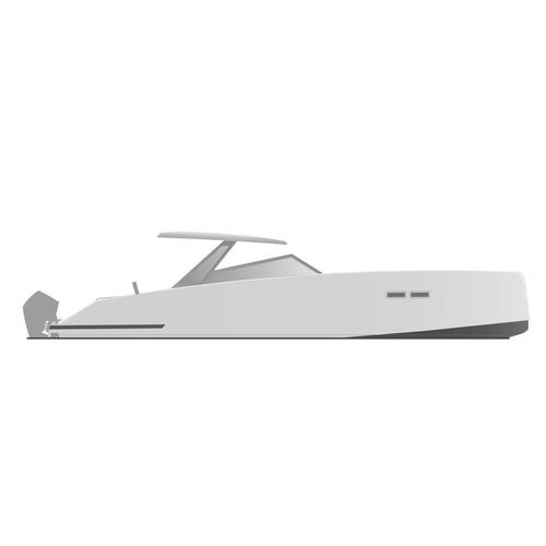 Barco cabinado fueraborda - BY40 Supersport - Brizo Yachts - trimotor / open / con doble consola