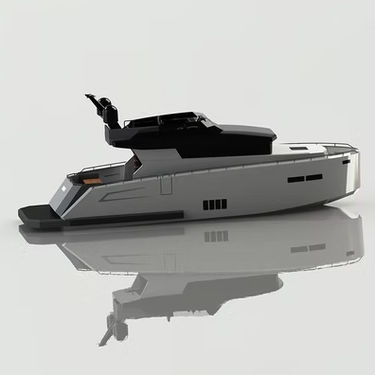 Barco cabinado intraborda - BY42 FLY - Brizo Yachts - trimotor / con fly / con camarote