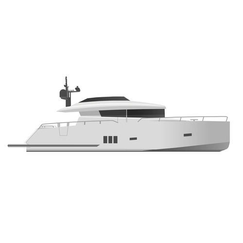Yate a motor de deporte - BY60 FLY S-line - Brizo Yachts - con fly / con 3 camarotes
