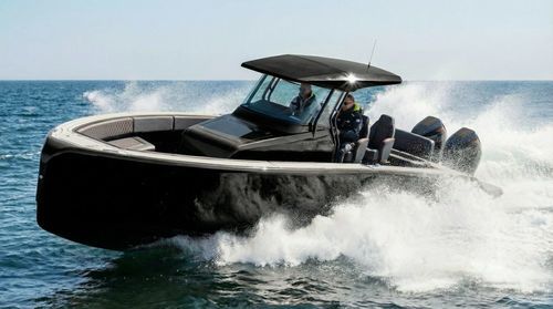 Barco open fueraborda - BY30 - Brizo Yachts - gasolina / bimotor / casco de planeo