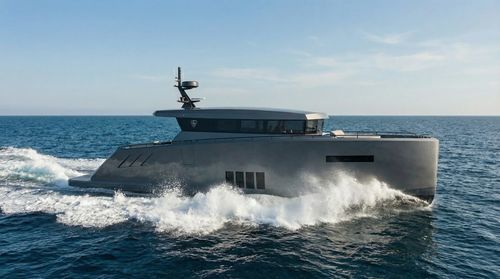 Barco cabinado intraborda - BY45 S - Brizo Yachts - fueraborda / diésel / bimotor