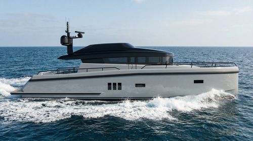 Yate a motor de deporte - BY60S FLY - Brizo Yachts - con fly / hidrojet / POD IPS
