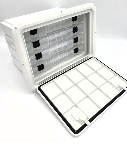 Caja de almacenamiento para barco - DPTC1317 series - DPI Marine Inc. - para la pesca / para kit de primeros auxilios / empotrable