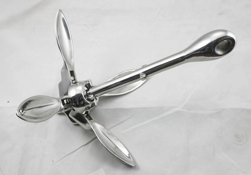 Ancla rezón - MM0101-0001 - Qingdao K-Wing Industry Co., Ltd - para barco / de acero inoxidable
