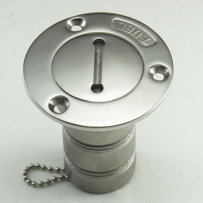 Tapón de cubierta con tirador - MM0503-0001 - Qingdao K-Wing Industry Co., Ltd - para depósito de combustible / de acero inoxidable