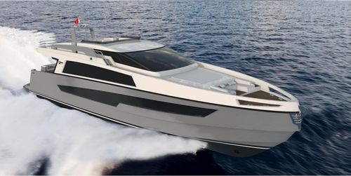 Yate a motor de crucero - 77~105 - Dyna Craft Ltd. - con hard-top