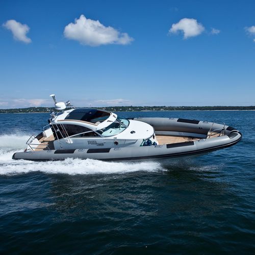 Embarcación neumática intraborda - RIB 36 EXPLORER - Ridas Yacht - semirrígida / con cockpit cerrado / con camarote