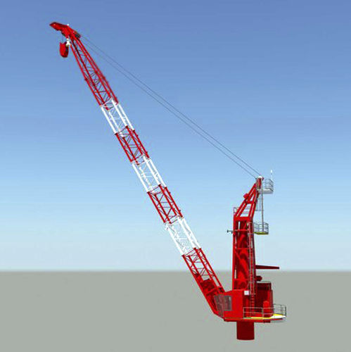Grúa para buque - RHK Series - GENMA SOLUTION - para carga pesada / offshore