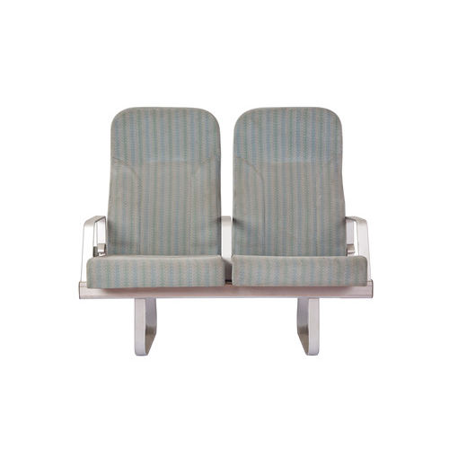 Asiento para buque de pasajeros - LGZY-01  - Qilin Marine international co., Ltd - con reposabrazos / respaldo reclinable / 2 plazas