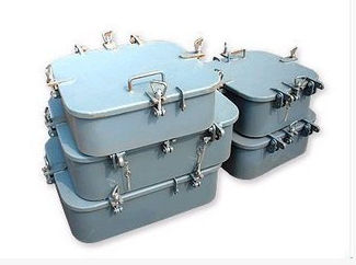 Escotilla para buque - Qilin Marine international co., Ltd - cuadrada / abrible / con bordes redondeados