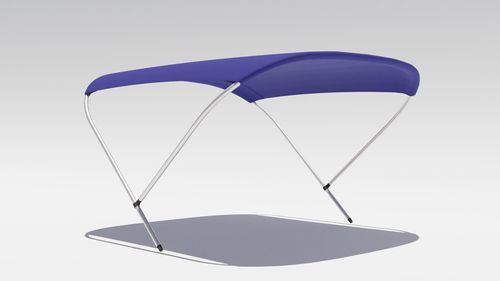 Bimini top para barco - CLASSIC 2-Bow - Bailly - para velero / para barco de motor / para caseta del timón