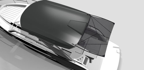toldo tensado horizontal - Bailly